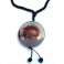 Necklace with agate pendant B