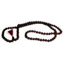 Red Sandal Mala (108 beads)