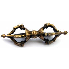 Vajra (dorje) is 13 cm long and weighs about 250 gr