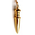 Brass pendulum on a chain Nr. 6