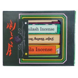 Tibetietiškų natūralių smilkalų rinkinys Green Tara Gift pack (5 pavadinimai)