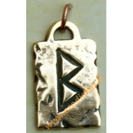 Amulet of bronze Nr. 17 Teiwaz