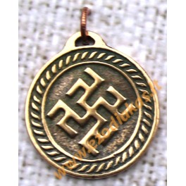 Slavų Amuletas iš bronzos Nr. 18 „Odolenj trava“ (Vandens lelija)