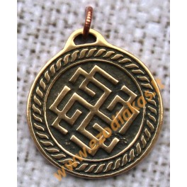 Slavų Amuletas iš bronzos Nr. 10 Ladinec (Nešantis gėrį)