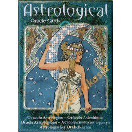 Карты Оракул Астрологический Позолоченный / Astrological oracle cards