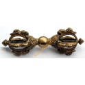 Vajra (dorje) is 14,5 cm long and weighs about 280 gr