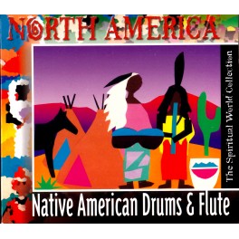 Oreade North America / Native American Drums & Flute (digipack)
