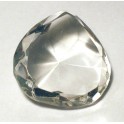 Стеклянный кристалл в виде сердца
