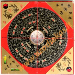 Fengšui kompasas kvadratinis 130 mm