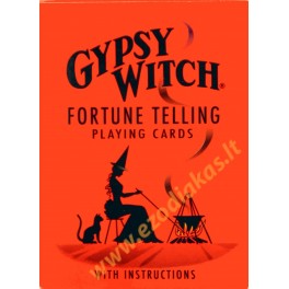 Kortos GYPSY WITCH FORTUNE TELLING CARDS