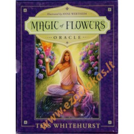 Kortos Orakulas Magic of Flowers (44 kortos + knyga anglų kalba)