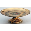 Buddhist bronze offering vessel (saucer diameter approx. 175 mm)