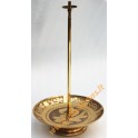 Buddhist bronze offering vessel (saucer diameter approx. 155 mm)