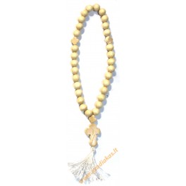 Christian Wooden Mala (30 beads)