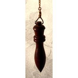 Rosewood pendulum on a chain Nr.2