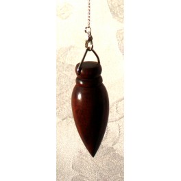 Rosewood pendulum on a chain Nr.3