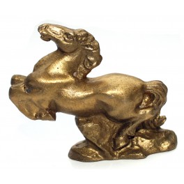 Brass statuette of the HORSE
