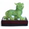 Plastic statuette of DRAGON 3 green