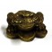 Toad Figurine tridactyl brass